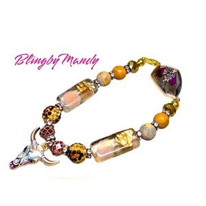 Cowgirl bling bracelet